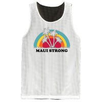 Maui Strong Tropical Hawaii Wildfire Mesh Reversible Basketball Jersey Tank