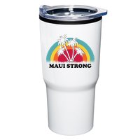 Maui Strong Tropical Hawaii Wildfire Tumbler