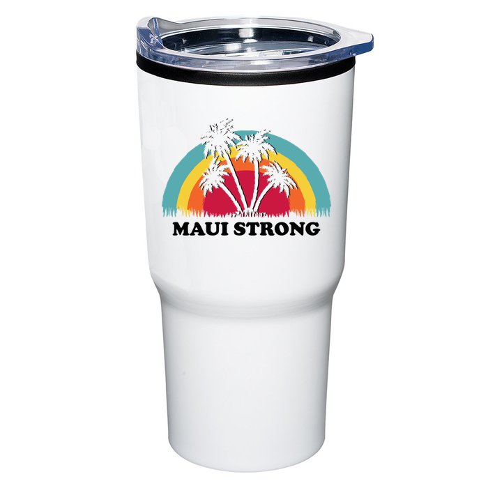 Maui Strong Tropical Hawaii Wildfire Tumbler