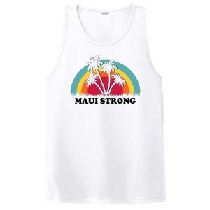 Maui Strong Tropical Hawaii Wildfire PosiCharge Competitor Tank