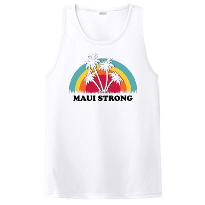 Maui Strong Tropical Hawaii Wildfire PosiCharge Competitor Tank