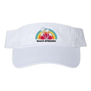 Maui Strong Tropical Hawaii Wildfire Valucap Bio-Washed Visor