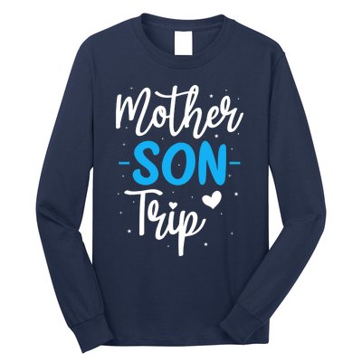 Mother Son Trip Summer Family Vacation Trip Cruise Beach Long Sleeve Shirt