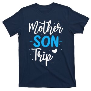 Mother Son Trip Summer Family Vacation Trip Cruise Beach T-Shirt