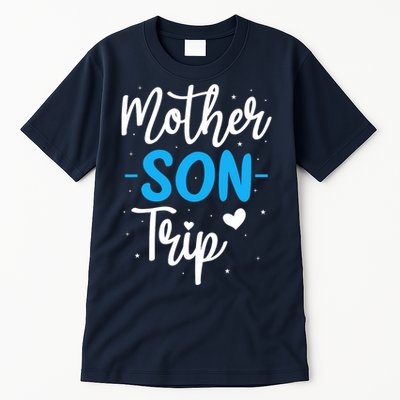 Mother Son Trip Summer Family Vacation Trip Cruise Beach Tall T-Shirt