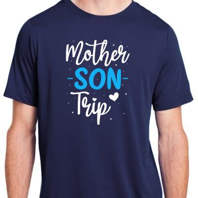 Mother Son Trip Summer Family Vacation Trip Cruise Beach Adult ChromaSoft Performance T-Shirt