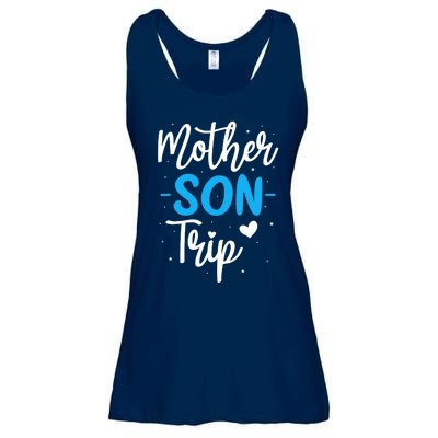 Mother Son Trip Summer Family Vacation Trip Cruise Beach Ladies Essential Flowy Tank