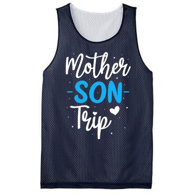 Mother Son Trip Summer Family Vacation Trip Cruise Beach Mesh Reversible Basketball Jersey Tank