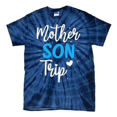 Mother Son Trip Summer Family Vacation Trip Cruise Beach Tie-Dye T-Shirt