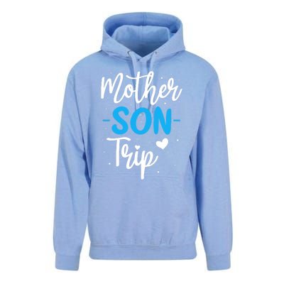 Mother Son Trip Summer Family Vacation Trip Cruise Beach Unisex Surf Hoodie