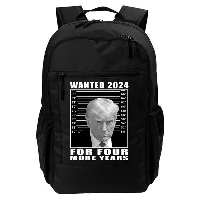 Mug Shot Trump Wanted 2024 For Four More Years Backpack