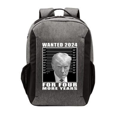Mug Shot Trump Wanted 2024 For Four More Years Vector Backpack