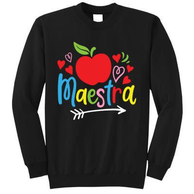 Maestra Spanish Teacher Sweatshirt