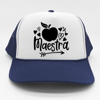 Maestra Spanish Teacher Trucker Hat