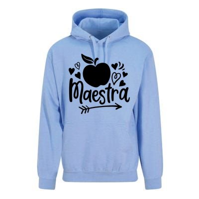 Maestra Spanish Teacher Unisex Surf Hoodie