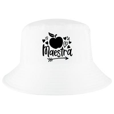 Maestra Spanish Teacher Cool Comfort Performance Bucket Hat