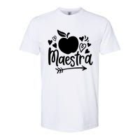 Maestra Spanish Teacher Softstyle CVC T-Shirt