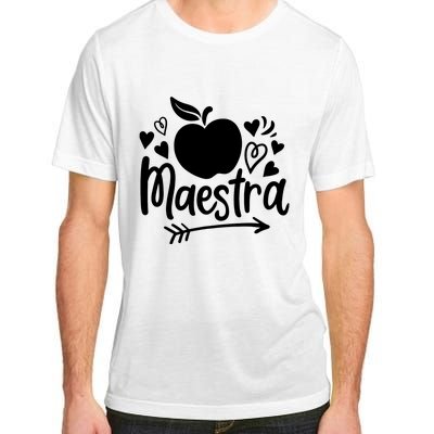 Maestra Spanish Teacher Adult ChromaSoft Performance T-Shirt