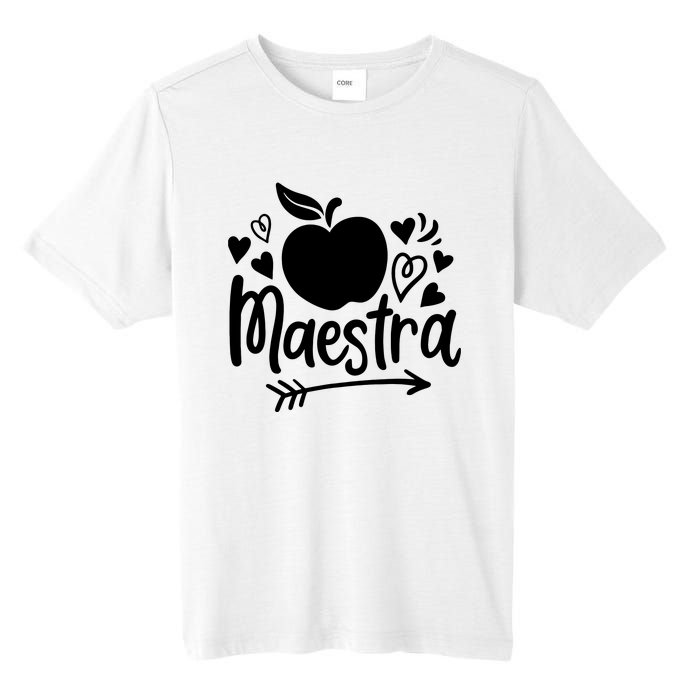 Maestra Spanish Teacher Tall Fusion ChromaSoft Performance T-Shirt