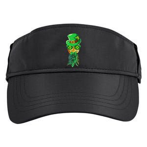 Mask Swinger Upside Down Pineapple Shamrock St Patrick's Day Adult Drive Performance Visor