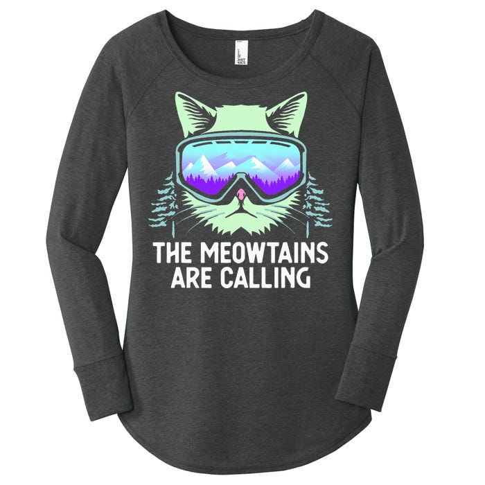 Mountain Skier's Ultimate Snowboard Women's Perfect Tri Tunic Long Sleeve Shirt