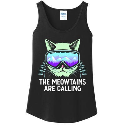 Mountain Skier's Ultimate Snowboard Ladies Essential Tank