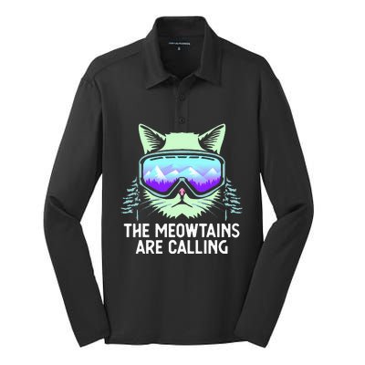 Mountain Skier's Ultimate Snowboard Silk Touch Performance Long Sleeve Polo