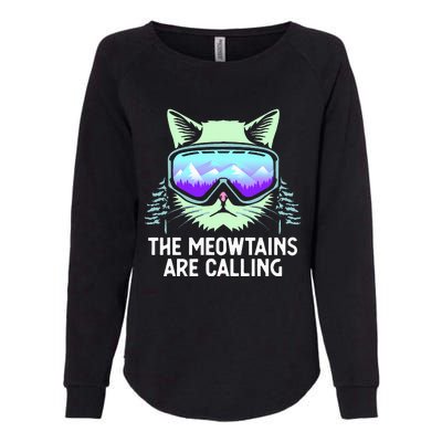 Mountain Skier's Ultimate Snowboard Womens California Wash Sweatshirt