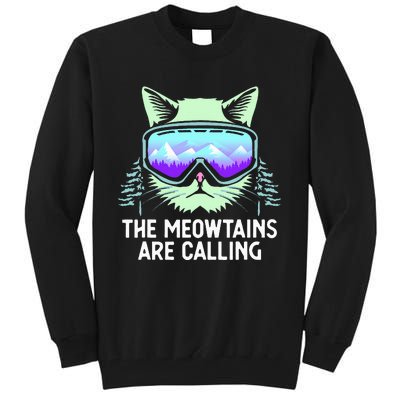 Mountain Skier's Ultimate Snowboard Tall Sweatshirt