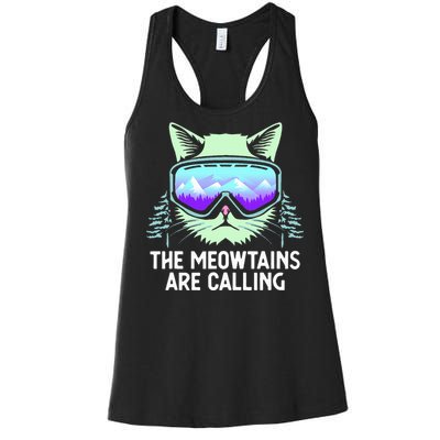 Mountain Skier's Ultimate Snowboard Women's Racerback Tank