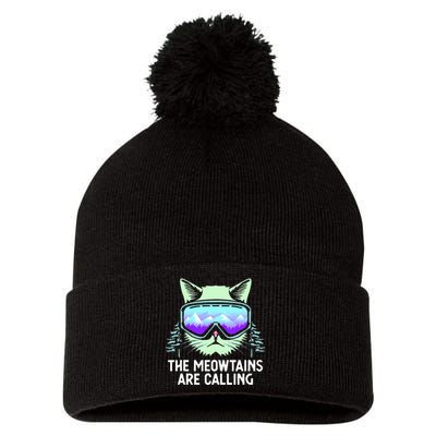 Mountain Skier's Ultimate Snowboard Pom Pom 12in Knit Beanie