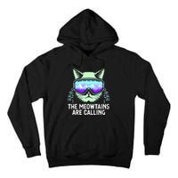 Mountain Skier's Ultimate Snowboard Tall Hoodie