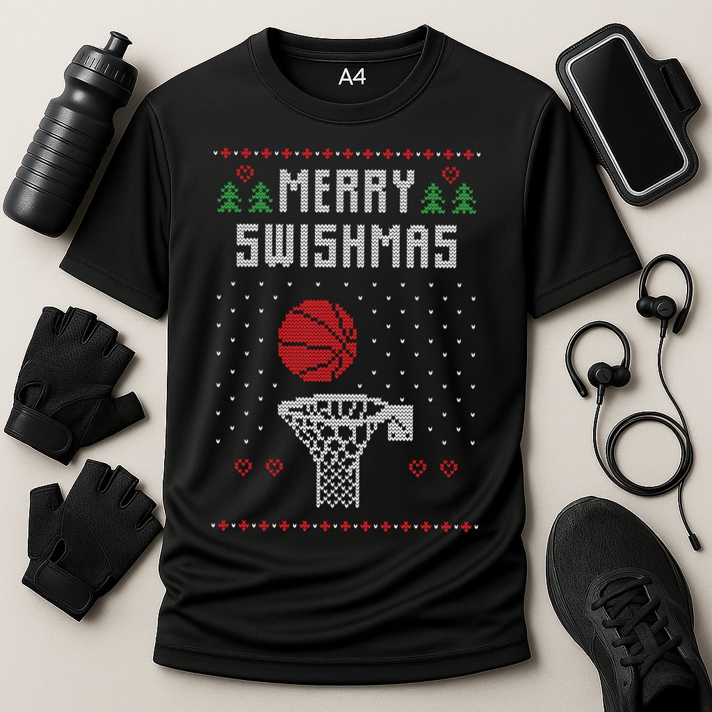 Merry Swishmas Ugly Christmas Performance Shirt