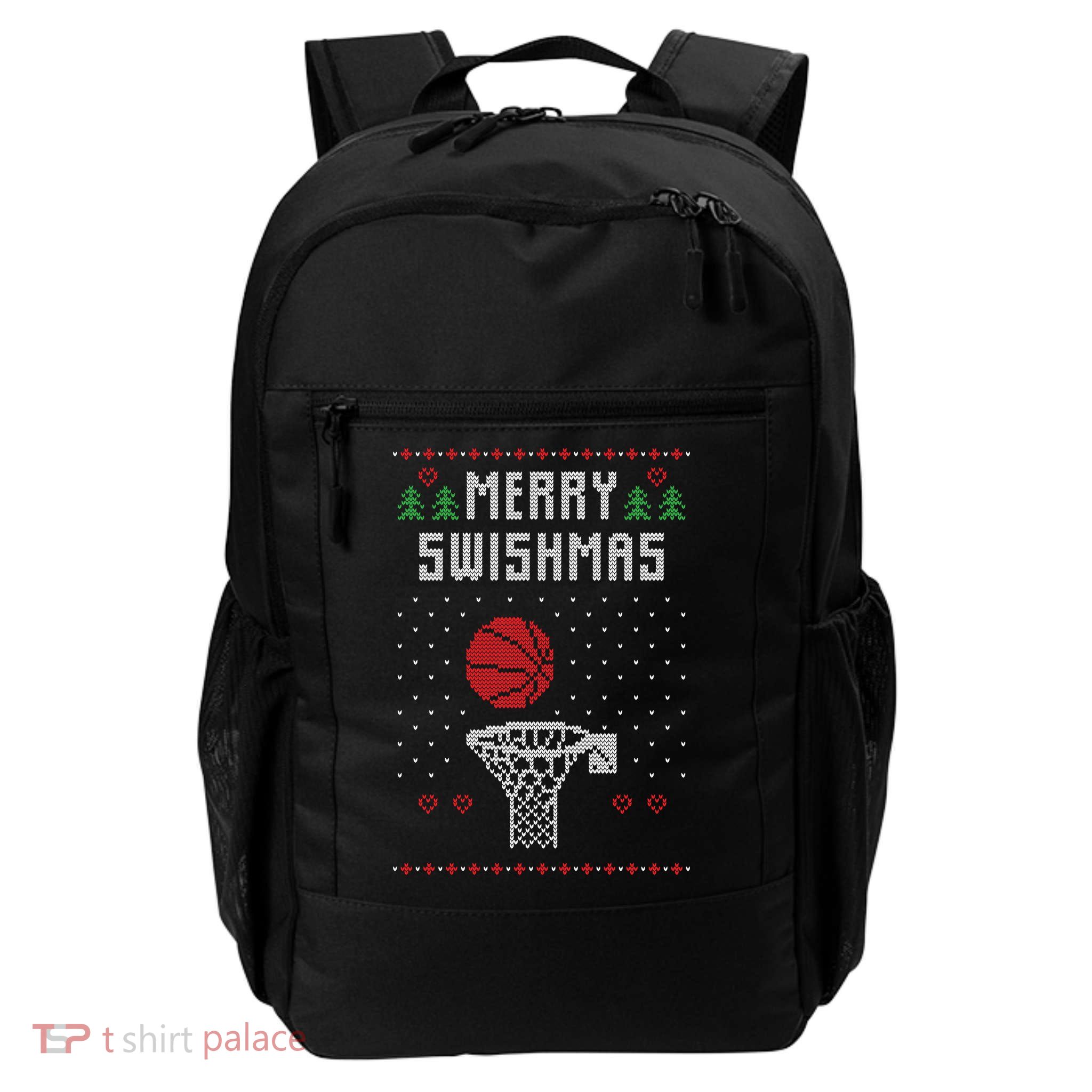 Merry Swishmas Ugly Christmas Backpack