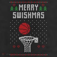 Merry Swishmas Ugly Christmas 25L Jumbo Tote