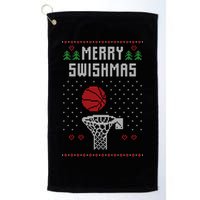 Merry Swishmas Ugly Christmas Golf Towel