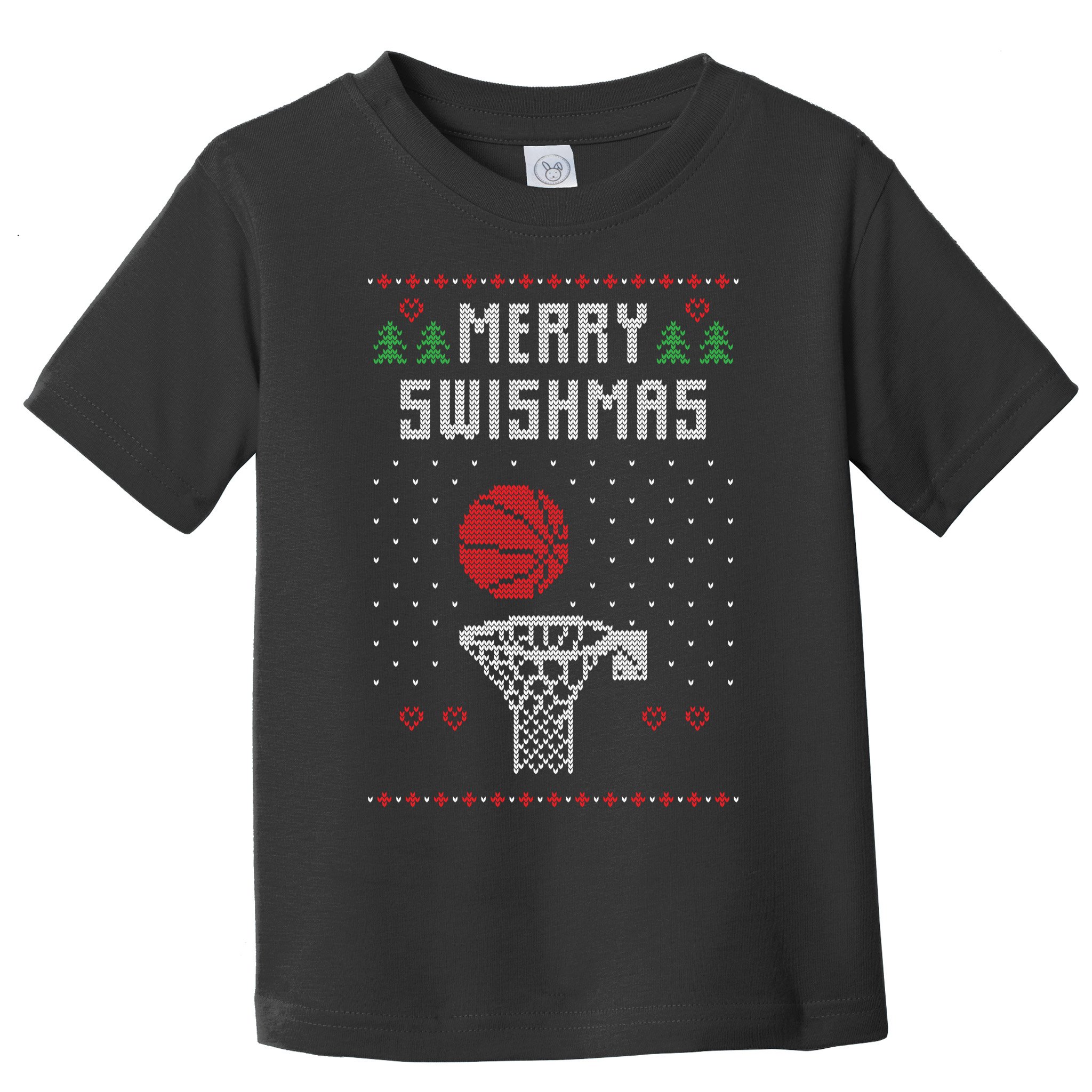 Merry Swishmas Ugly Christmas Toddler T-Shirt