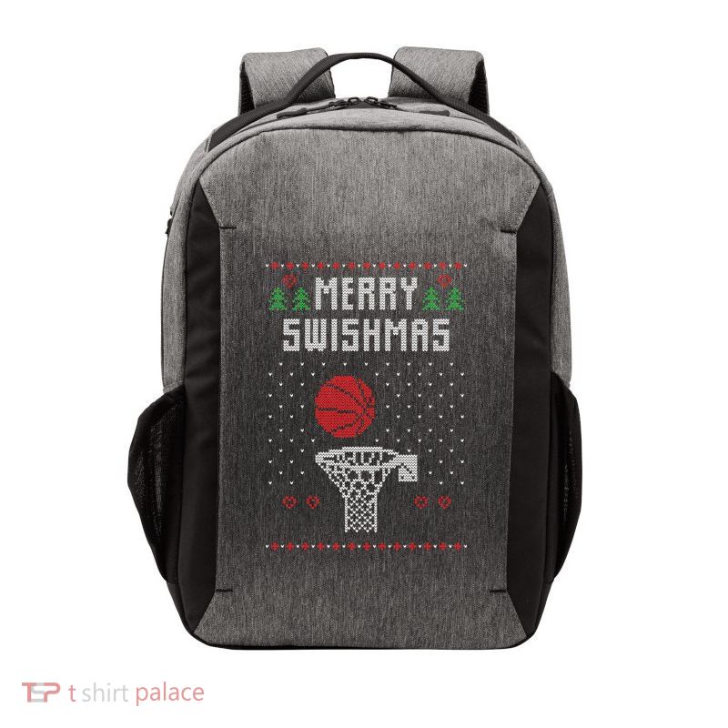 Merry Swishmas Ugly Christmas Vector Backpack