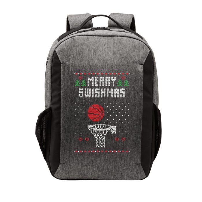 Merry Swishmas Ugly Christmas Vector Backpack