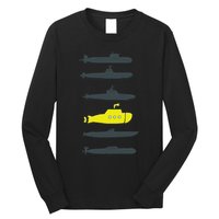 Music Submarine Uboot Submariner For Long Sleeve Shirt