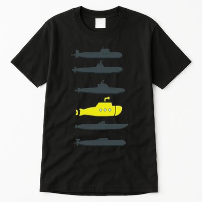 Music Submarine Uboot Submariner For Tall T-Shirt