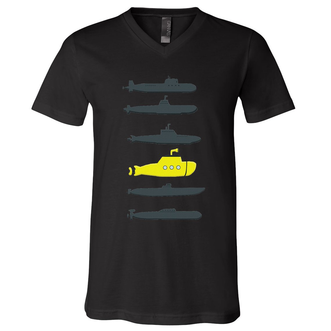 Music Submarine Uboot Submariner For V-Neck T-Shirt