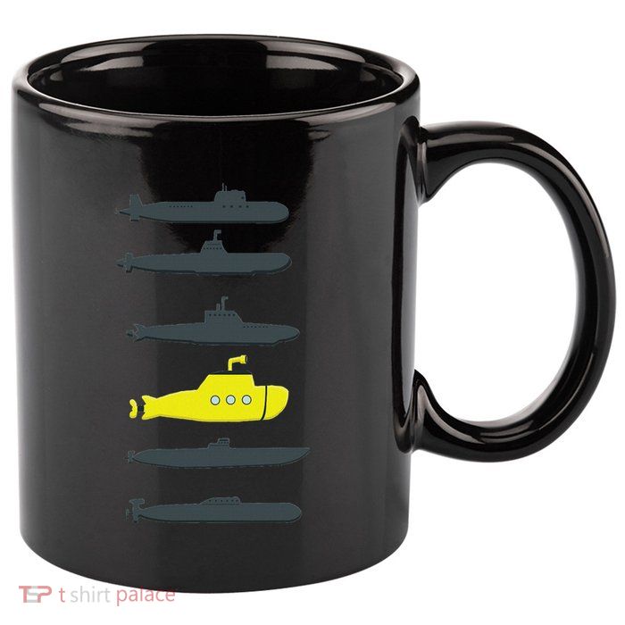 Music Submarine Uboot Submariner For 11oz C Handle Ceramic Mug