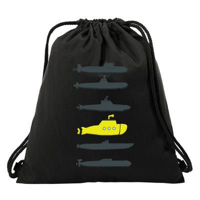 Music Submarine Uboot Submariner For Drawstring Bag