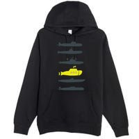 Music Submarine Uboot Submariner For Premium Pullover Hoodie