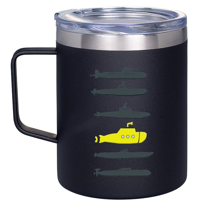 Music Submarine Uboot Submariner For 12oz Stainless Steel Coffee Mug