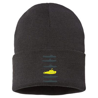 Music Submarine Uboot Submariner For Sustainable Knit Beanie
