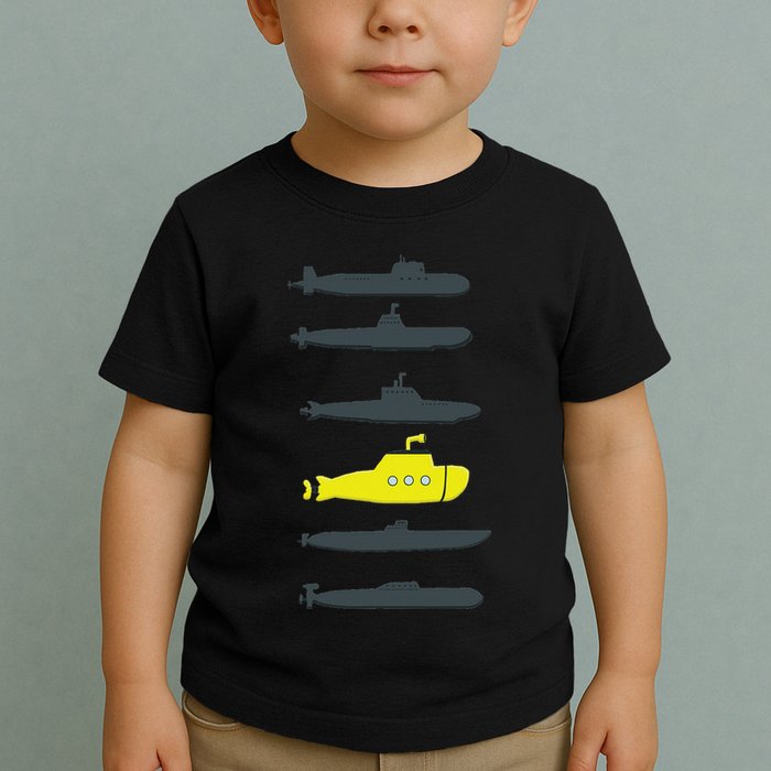 Music Submarine Uboot Submariner For Toddler T-Shirt