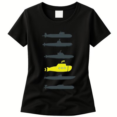 Music Submarine Uboot Submariner For Womens T-Shirt