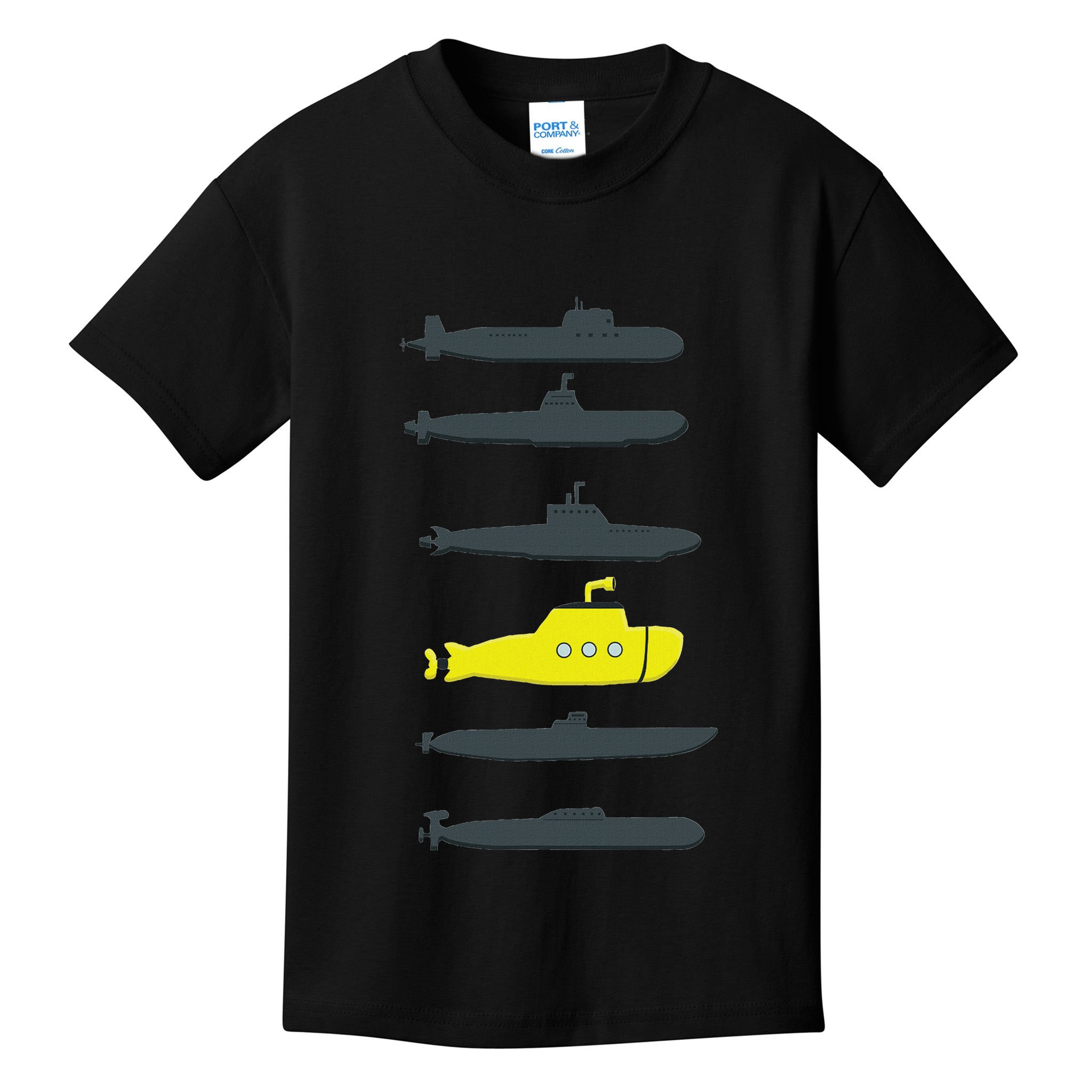 Music Submarine Uboot Submariner For Kids T-Shirt